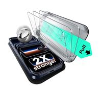 ESR Verre Trempé pour iPhone 17 Pro, Protections D'écran de qualité militaire, dureté 9H,Incassables, Couverture Complète, avec Plateau UltraFit, Lot de 3