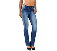 ESRA Jean Femme Bootcut Jeans Pantalon Grandes Tailles Salsa Pantalon en Jean Femme B500