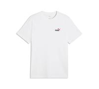 Puma T-shirt ESS 2 Color Small No. 1 Logo – bleu marine/rouge/blanc – Taille L