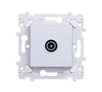 ess. Prise TV directe Titane HAGER WE250T