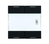 Ess./systo.tebis 4E+12E IR noi - APPAREILLAGE MURAL HAGER WST324N