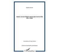 Essai analytique sur les facultés de l'âme - Charles Bonnet - L'harmattan - broché - Essai