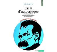 Essai d'autocritique et autres préfaces