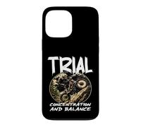 Essai de Concentration et d'équilibre pour Moto extrême Coque pour iPhone 13 Pro Max