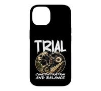 Essai de Concentration et d'équilibre pour Moto extrême Coque pour iPhone 14