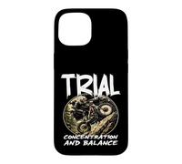 Essai de Concentration et d'équilibre pour Moto extrême Coque pour iPhone 15