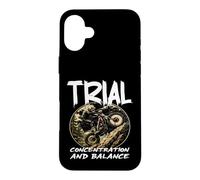 Essai de Concentration et d'équilibre pour Moto extrême Coque pour iPhone 16 Plus
