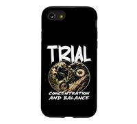 Essai de Concentration et d'équilibre pour Moto extrême Coque pour iPhone SE (2020) / 7/8