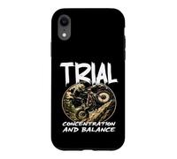 Essai de Concentration et d'équilibre pour Moto extrême Coque pour iPhone XR