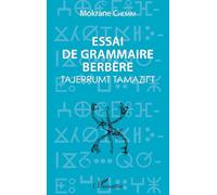 Essai de grammaire berbère – L'Harmattan