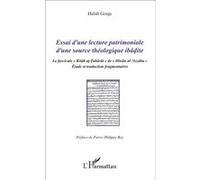 Essai D'une Lecture Patrimoniale D'une Source Théologique Ibâdite - Le Fascicule "Kitâb At-Tahârât" De "Dîwân Al-'azzâba" Etude Et Traduction Fragmentaires