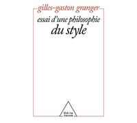 Essai d'une philosophie du style