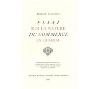 Essai sur la nature du commerce en général - Richard Cantillon - Institut National D'etudes Demographiques - broché - Livre