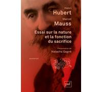 Essai sur la nature et la fonction du sacrifice