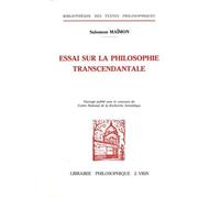 Essai sur la philosophie transcendantale