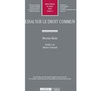Essai sur le droit commun Vasan Bala (Auteur)