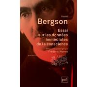 Essai sur les données immédiates de la conscience - Henri Bergson - Puf - broché - Essai
