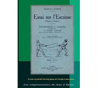 Essai sur l'Escrime (Dague et Rapière)