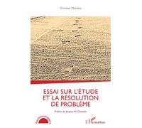 Essai sur l'étude et la résolution de problème - Christian Michelot - L'harmattan - broché - Essai