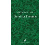 Essai sur l'homme Suivi de Eloisa to Abelard / Héloïse à Abélard - Alexander Pope - Belles Lettres - broché - Roman