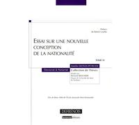 Essai Sur Une Nouvelle Conception De La Nationalité