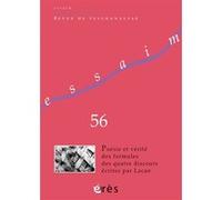 Essaim 56 - Poésie et vérité des formules des quatre discours écrites par Lacan Collectif (Auteur)