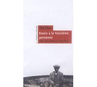 Essais à la troisième personne