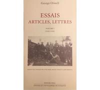 Essais, articles, lettres T. 1 (1920-1940) - George Orwell - Ivrea - broché - Livre