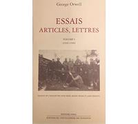 Essais, articles, lettres, tome 1