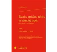 Essais, articles, récits et témoignages Pierre D' Almeida (Editeur du volume), Mireille Brémond (Editeur du volume), Didier Alexandre (Collection dirigée par), André Job (Editeur du volume), Jean Gira