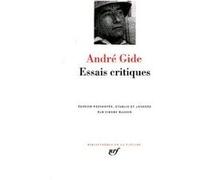 Gide : Essais critiques