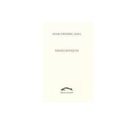 Essais critiques - Henri-Frédéric Amiel - Du Sandre Eds - broché - Essai