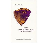 Essais D'anthropologie Philosophique