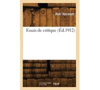 Essais de critique (Éd.1912)