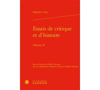 Essais de critique et d'histoire - Pierre Glaudes - Classiques Garnier - relié - Essai