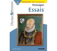Essais de Montaigne - Classiques et Patrimoine 2016 - Michel de Montaigne - Magnard - Poche - Scolaire / Universitaire