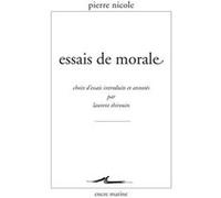 Essais de morale Pierre Nicole (Auteur), Laurent Thirouin (Introduction)