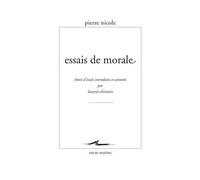Essais de morale - Pierre Nicole - Encre Marine - broché - Essai