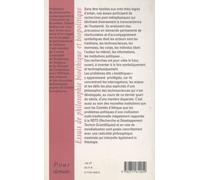 Essais De Philosophie Bioéthique Et Biopolitique
