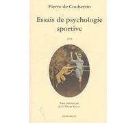 Essais De Psychologie Sportive