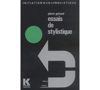 Essais de stylistique