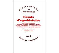 Essais d'ego-histoire