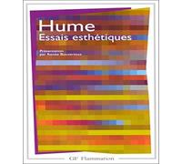 David Hume – Essais esthétiques – Édité et traduit par Renée Bouveresse – Flammarion
