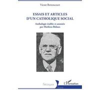 Essais et articles d’un catholique social - Mathieu Bidaux - L'harmattan - broché - Essai