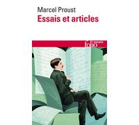 Essais et articles - Marcel Proust - Gallimard - Poche - Essai
