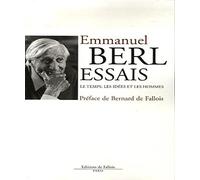Essais : Le temps, les idées et les hommes