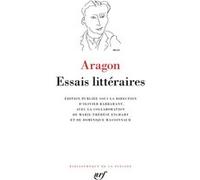 Louis Aragon – Essais littéraires – relié – Gallimard – éd. Olivier Barbarant