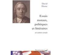 Essais moraux, politiques et littéraires et autres essais
