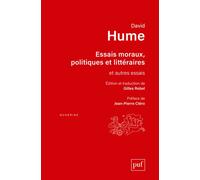 Essais moraux, politiques et littéraires: Et autres essais