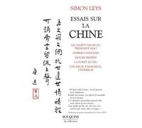 Essais sur la Chine - Simon Leys - Bouquins Editions - broché - Essai